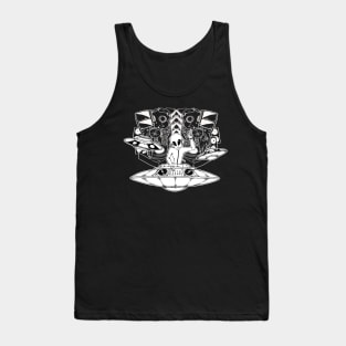 Music is not a Crime DJ Alien Tank Top